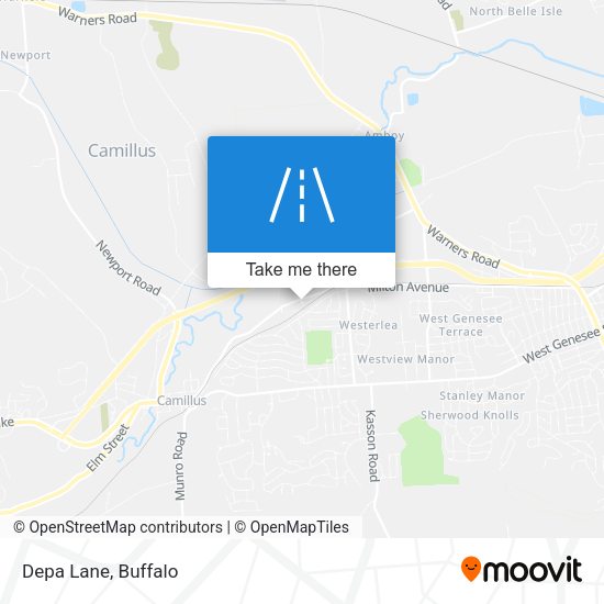 Mapa de Depa Lane