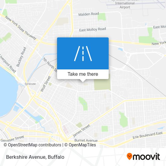 Mapa de Berkshire Avenue