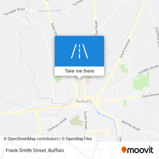 Mapa de Frank Smith Street