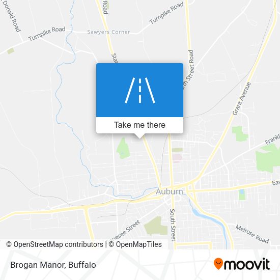 Mapa de Brogan Manor