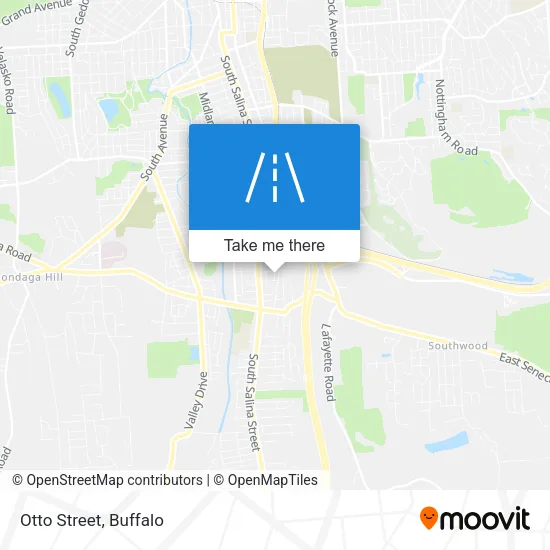 Mapa de Otto Street