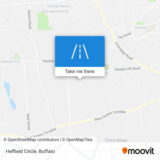 Mapa de Heffield Circle