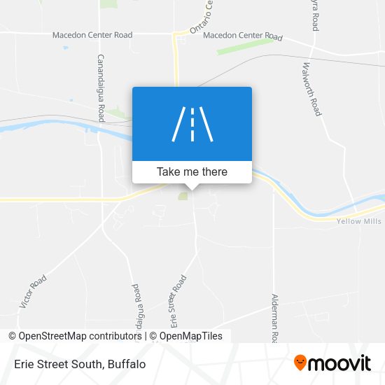 Erie Street South map