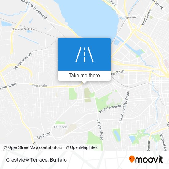 Mapa de Crestview Terrace