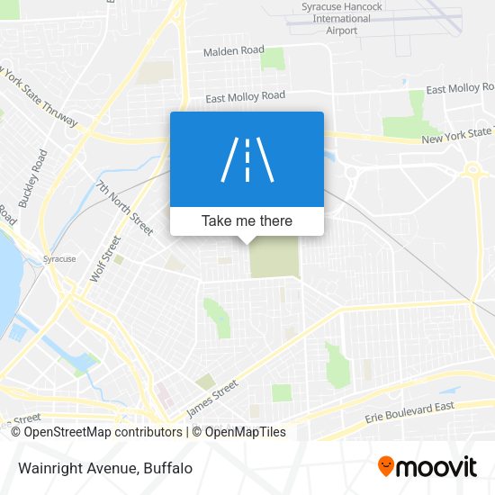 Mapa de Wainright Avenue