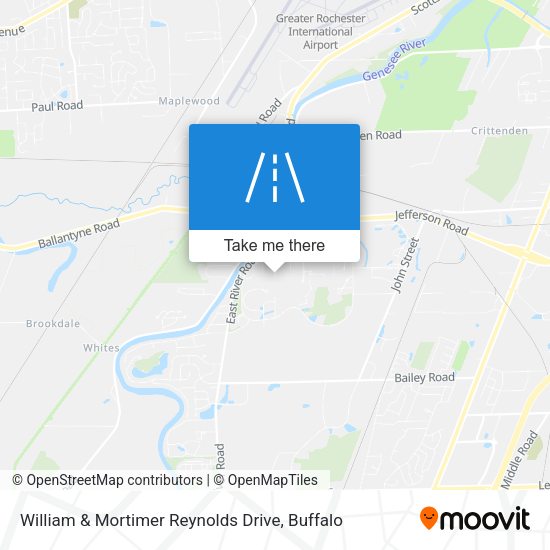 Mapa de William & Mortimer Reynolds Drive