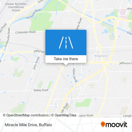 Mapa de Miracle Mile Drive
