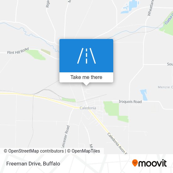 Mapa de Freeman Drive
