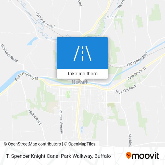 T. Spencer Knight Canal Park Walkway map