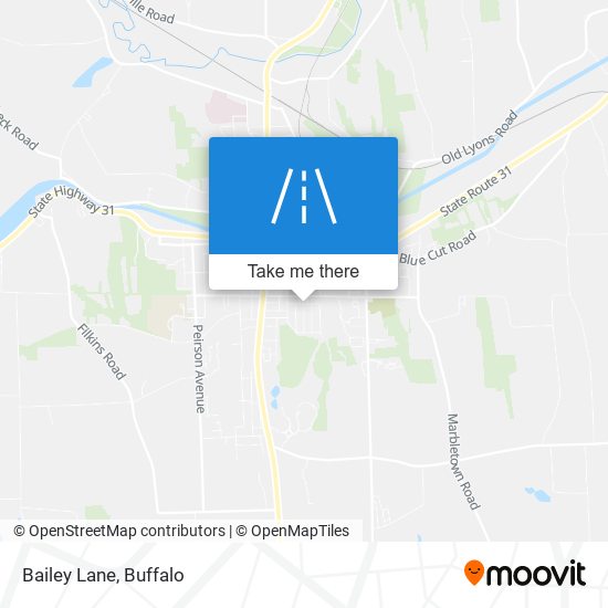 Mapa de Bailey Lane