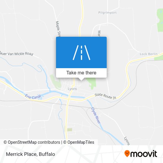 Merrick Place map