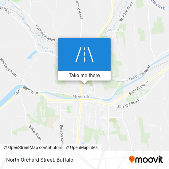 North Orchard Street map