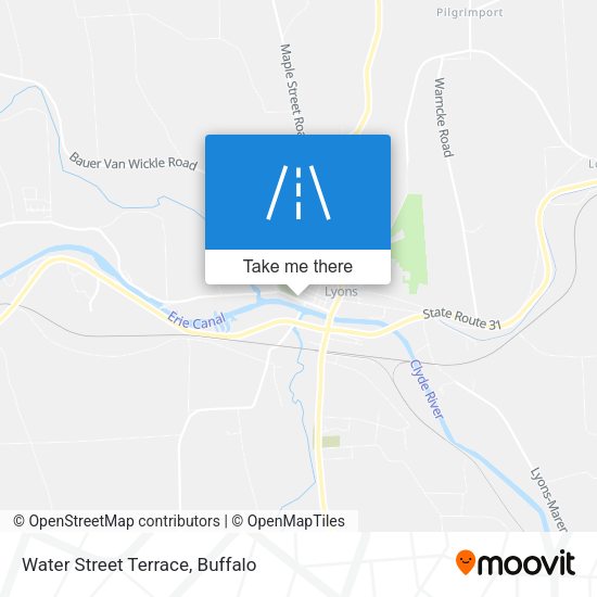 Water Street Terrace map