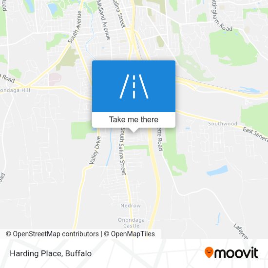 Mapa de Harding Place