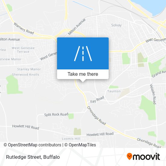 Mapa de Rutledge Street