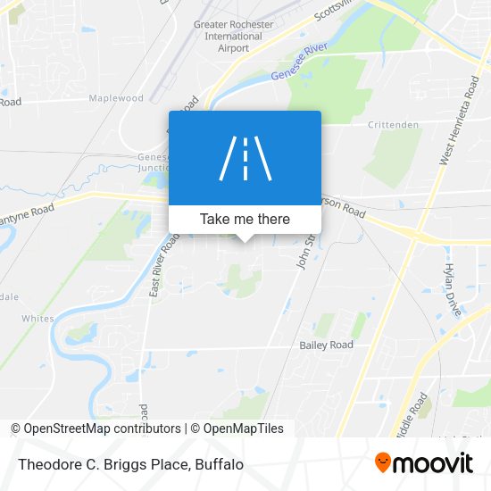 Theodore C. Briggs Place map