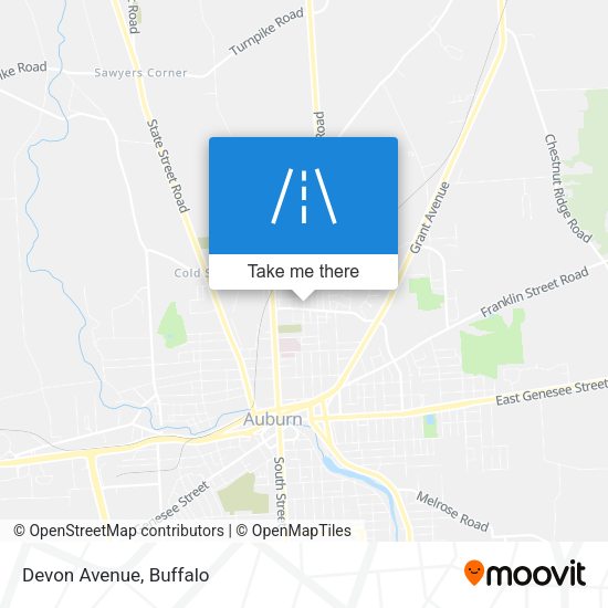 Mapa de Devon Avenue