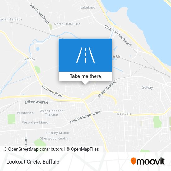 Mapa de Lookout Circle