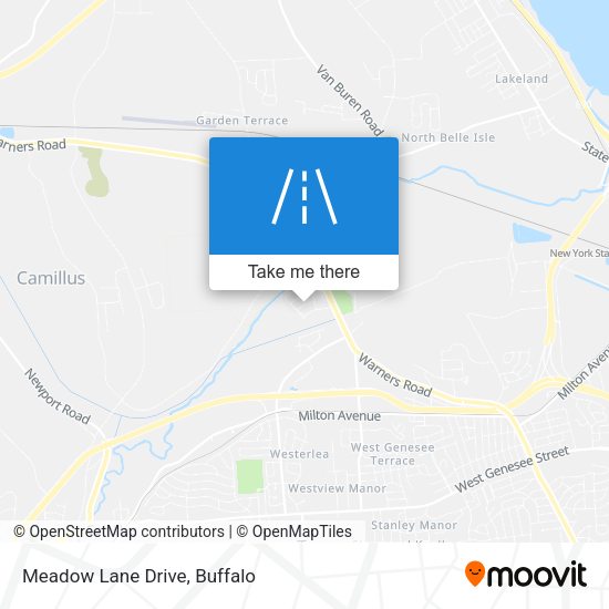 Mapa de Meadow Lane Drive