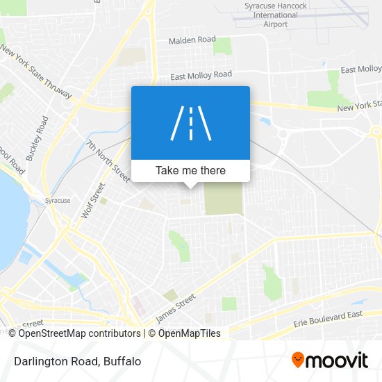 Mapa de Darlington Road