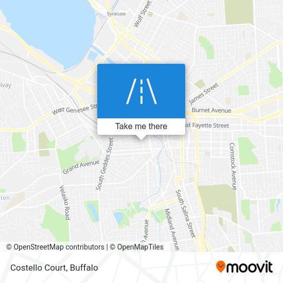 Mapa de Costello Court