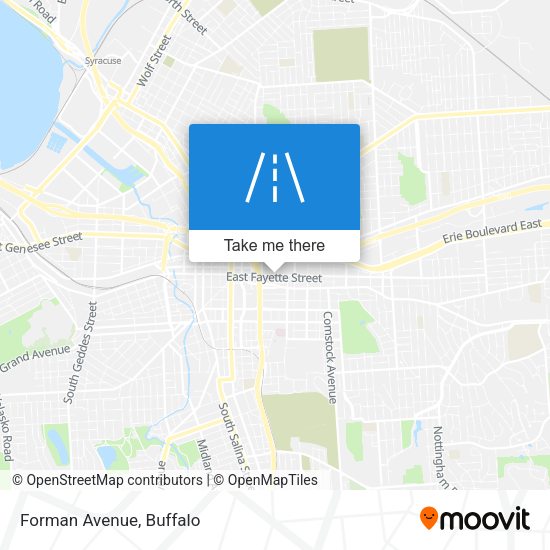Mapa de Forman Avenue