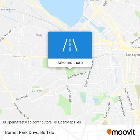 Mapa de Burnet Park Drive