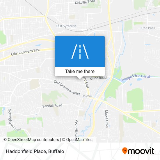 Mapa de Haddonfield Place