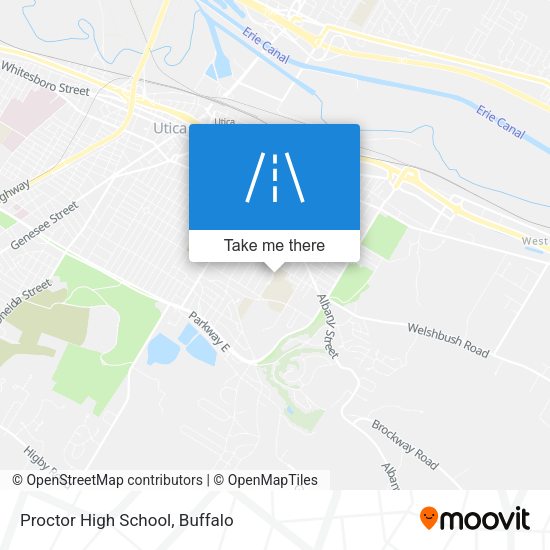 Proctor High School map