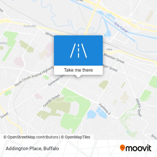Addington Place map