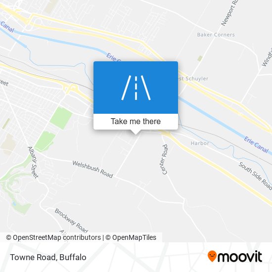 Mapa de Towne Road