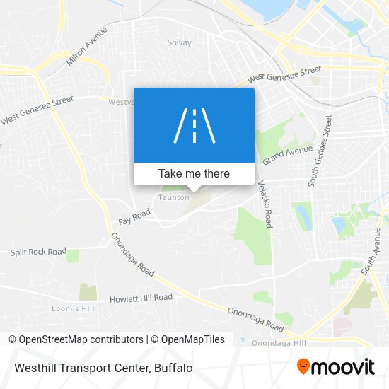 Westhill Transport Center map