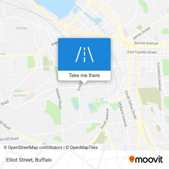 Mapa de Elliot Street