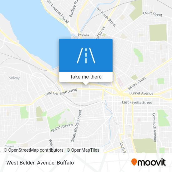 Mapa de West Belden Avenue