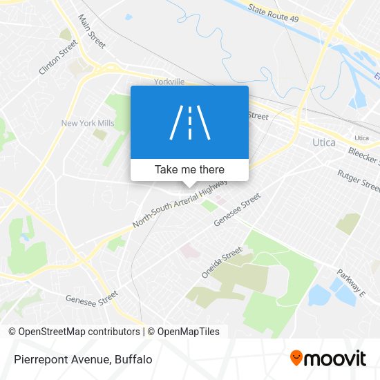 Pierrepont Avenue map