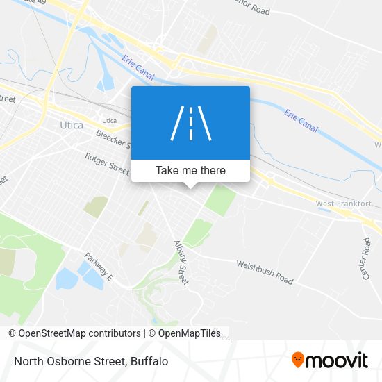 North Osborne Street map