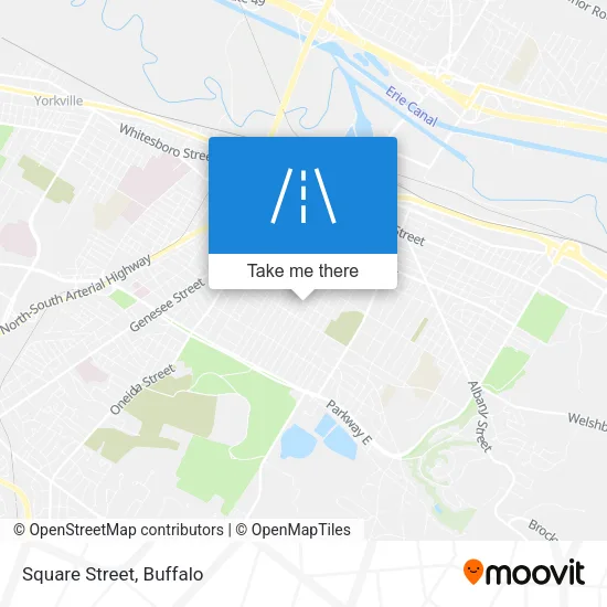 Square Street map