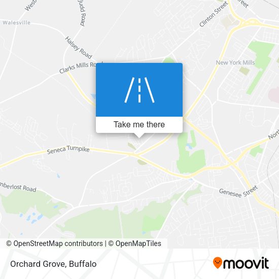Mapa de Orchard Grove