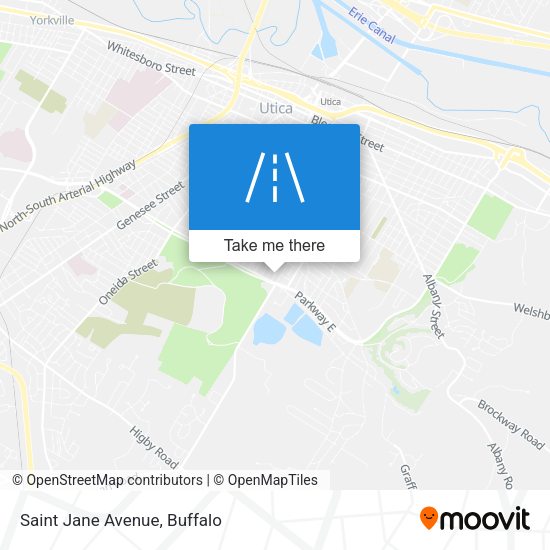 Mapa de Saint Jane Avenue