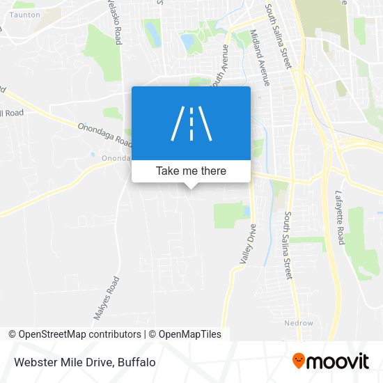 Mapa de Webster Mile Drive