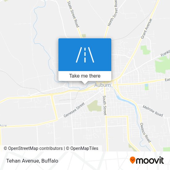 Mapa de Tehan Avenue