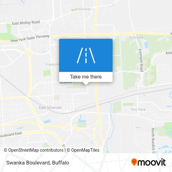 Mapa de Swanka Boulevard