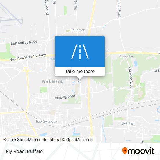 Mapa de Fly Road