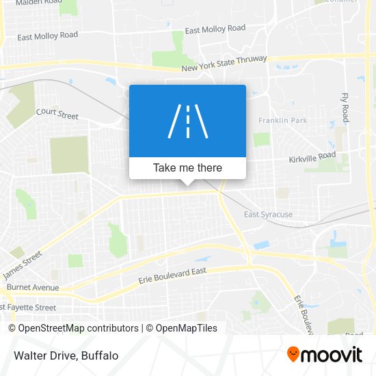 Mapa de Walter Drive
