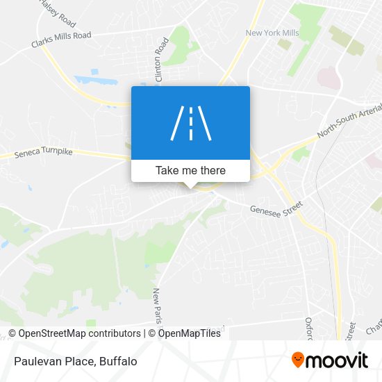 Mapa de Paulevan Place