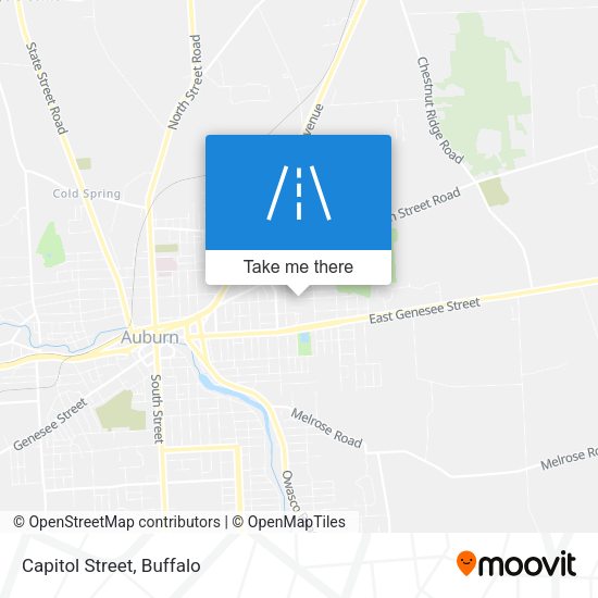 Capitol Street map