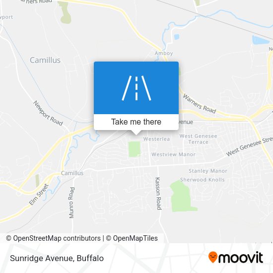 Mapa de Sunridge Avenue