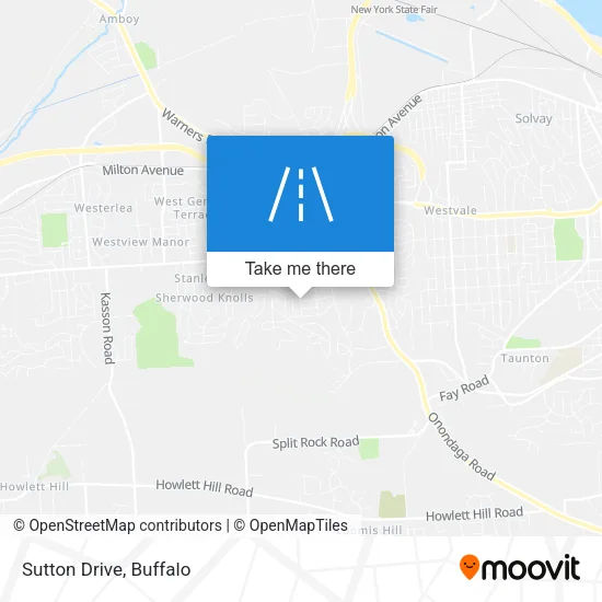 Sutton Drive map