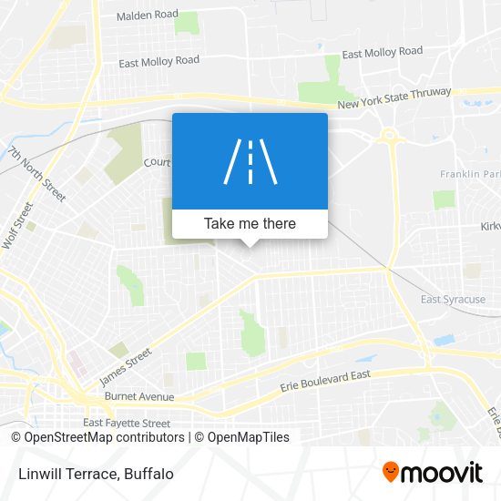 Mapa de Linwill Terrace