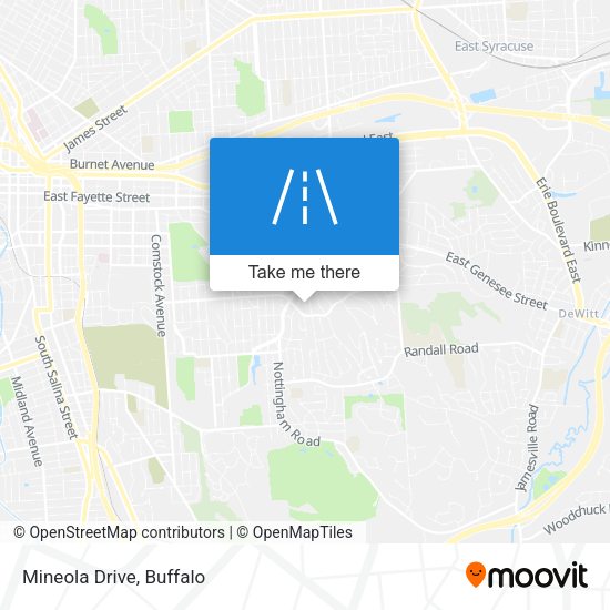 Mapa de Mineola Drive
